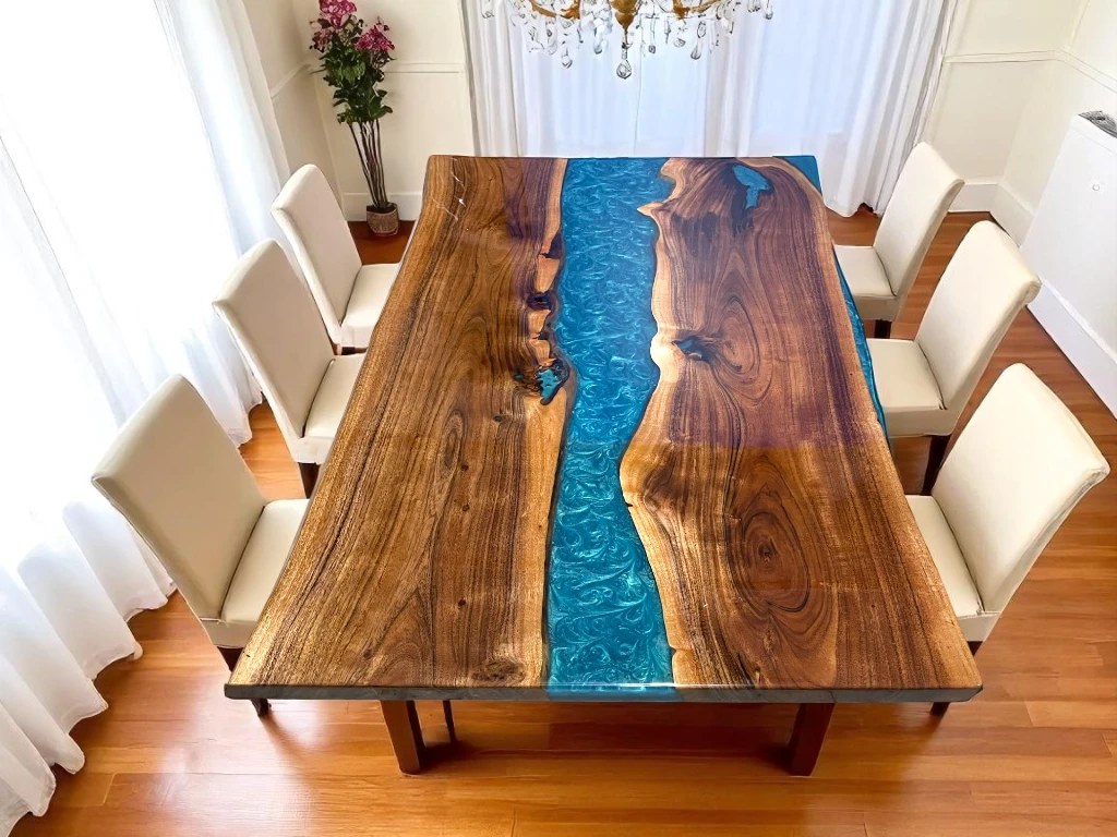 Buy Luxury Epoxy Table for Dining Room – Premium Home Accent